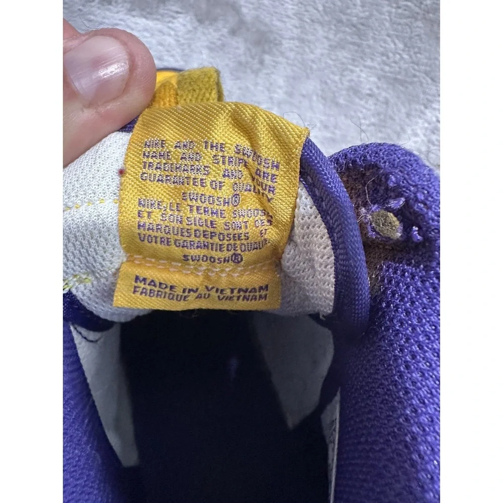Nike Dunk‎ High GS Court Purple/Gold Size 6Y  Retro 